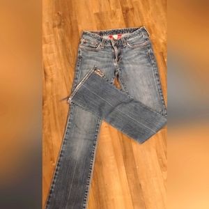 Blue jeans /flared bottoms